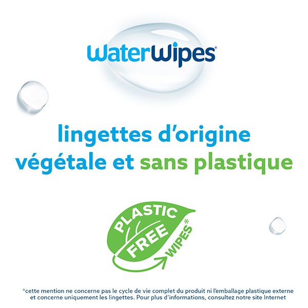 WaterWipes Lingettes Pures 28 unités