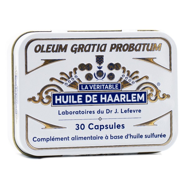 Lefevre De Haarlem Originale Boîte Métallique Collector 30 capsules