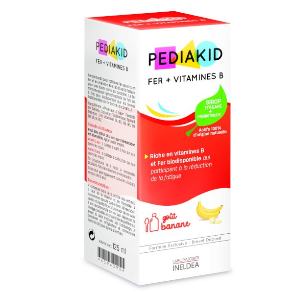 Pediakid Fer+Vitamines B 125ml