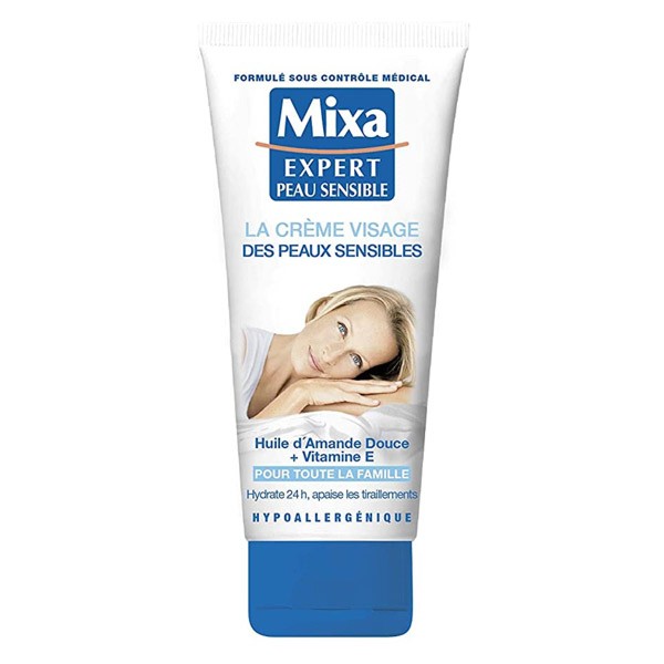 Mixa Visage La Crème des Peaux Sensibles 100ml | Pas cher