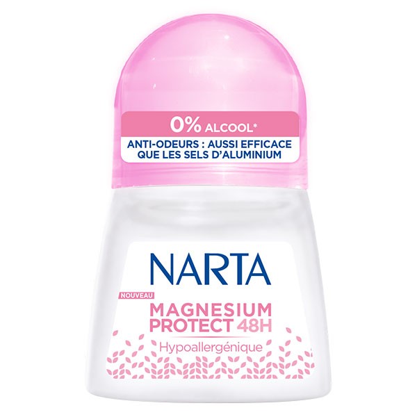 NARTA DEODORANT  Roll on  PROTECT Magnesium