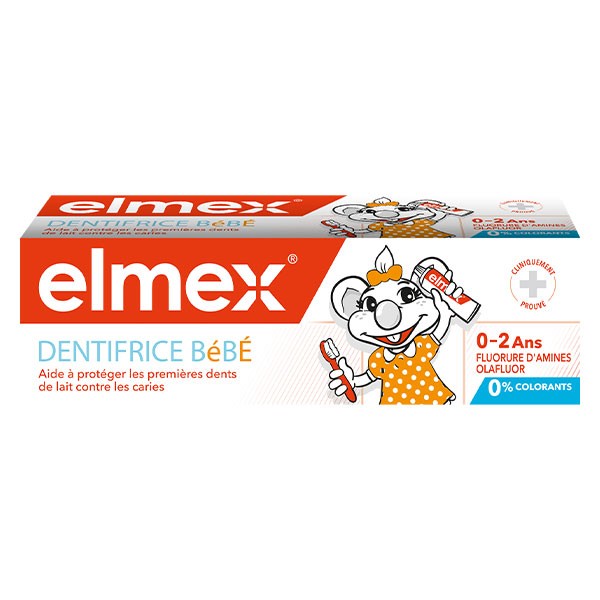 Elmex Anti-Caries Dentifrice Bébé 0-2 ans 50ml