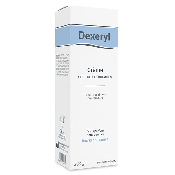 Dexeryl Crème Sécheresses Cutanées 250g