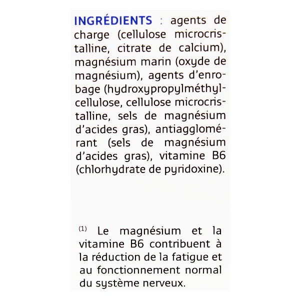 Forté Pharma Magnésium 300 Marin Stress Fatigue 56 comprimés Format 2 mois