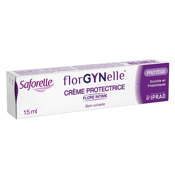 Saforelle Gynécologique Crème Protectrice Florgynelle Probiotique 15ml