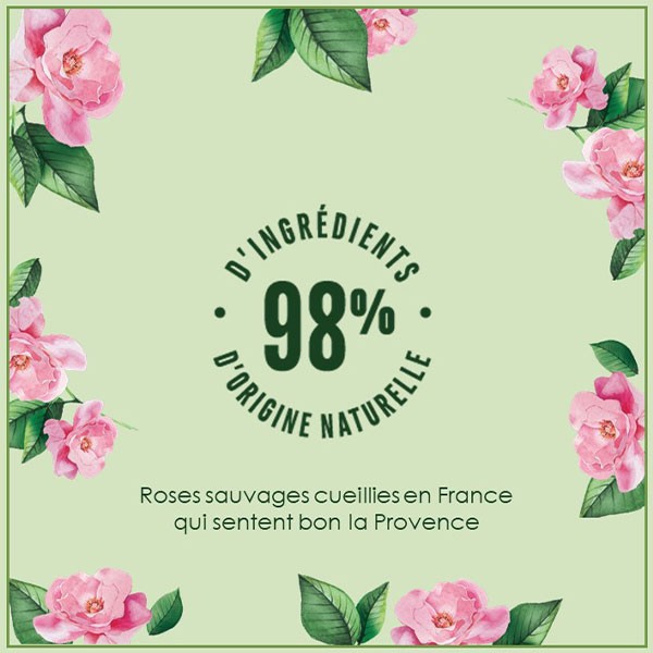 Le Petit Marseillais Gelée Nettoyante Rose Sauvage Bio 290ml