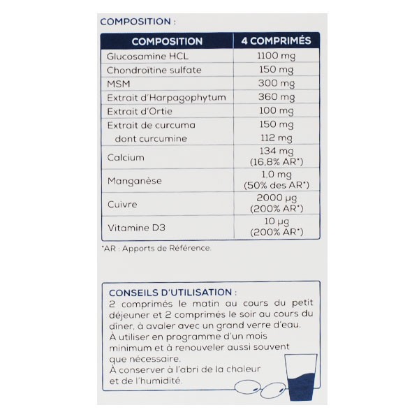 Granions Chondrostéo+ Fort Articulations 160 comprimés