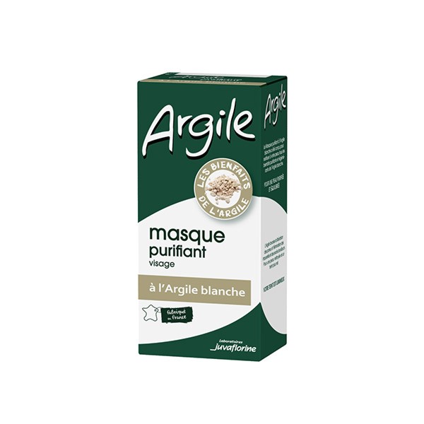 Juvaflorine Argile Masque Purifiant à l'Argile Blanche 50ml