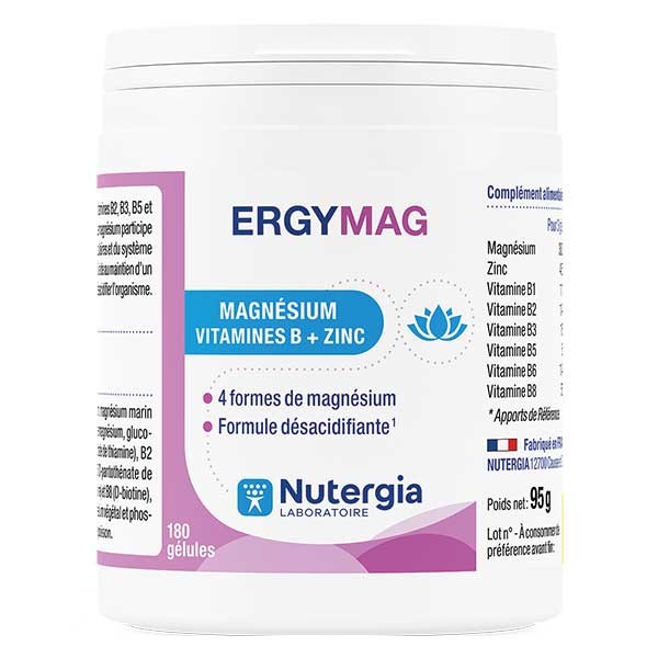 Nutergia Ergymag Magnésium 180 gélules