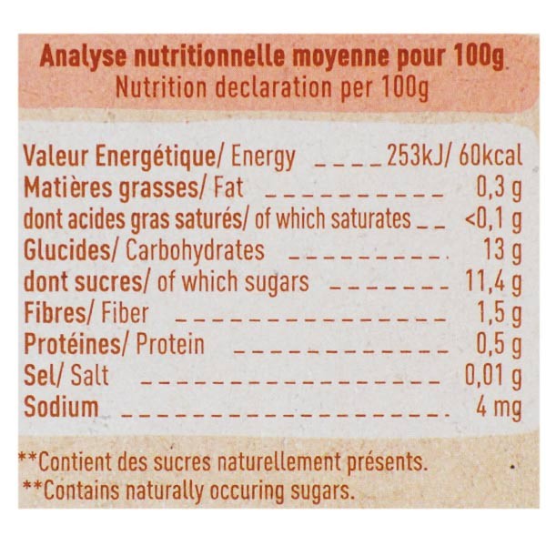 France Bébé Nutrition Gourde Multi-Fruits +4m Bio 100g