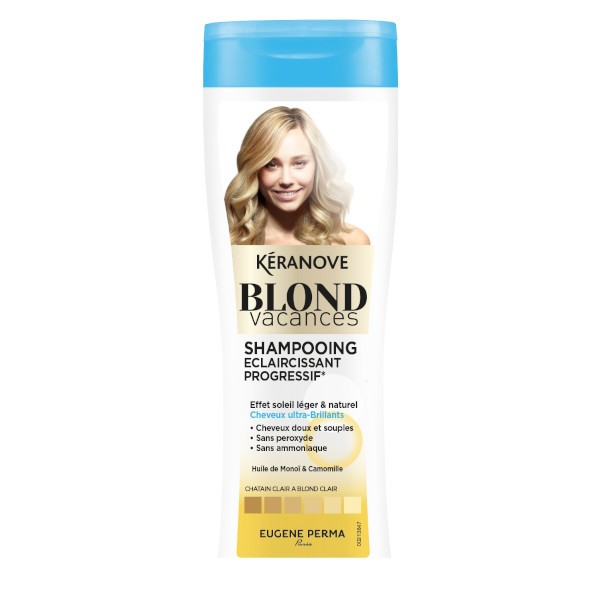 Kéranove Blond Vacances Shampoing Eclaircissant 250ml