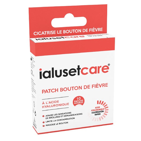 IalusetCare Patch Bouton de Fièvre 10 Patchs - Paraphamadirect
