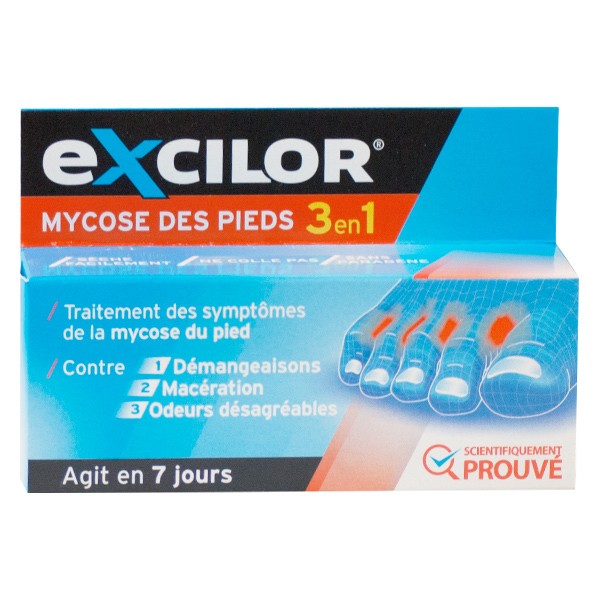 Excilor Mycose des Pieds 3 en 1 15ml