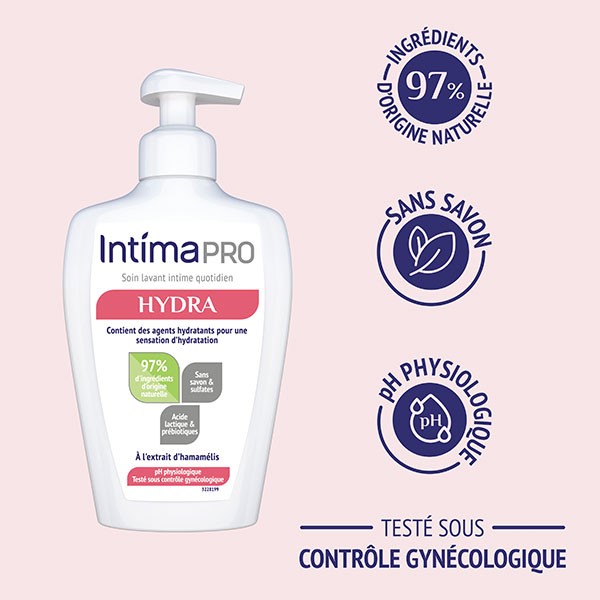 Intima Pro - Soin lavant intime quotidien hydra - 200 ml