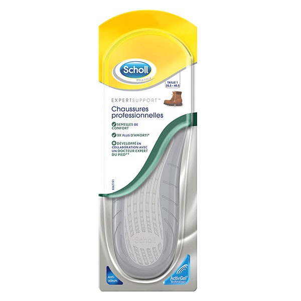 Semelle memoire de clearance forme scholl