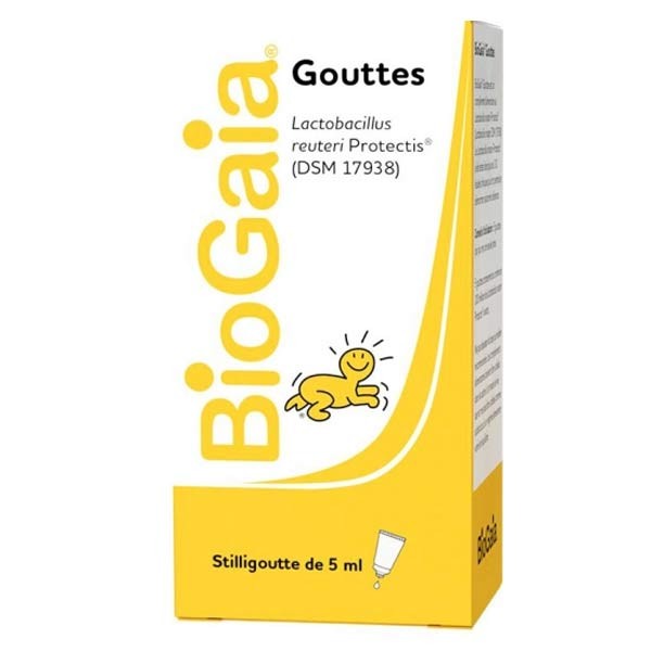 Biogaia Probiotiques Gouttes 5 ML, Conservation Temperature Ambiante -  Biogaia