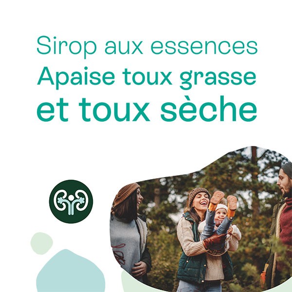 Sirop Aux Essences Toux Sèche & Toux Grasse 120ml