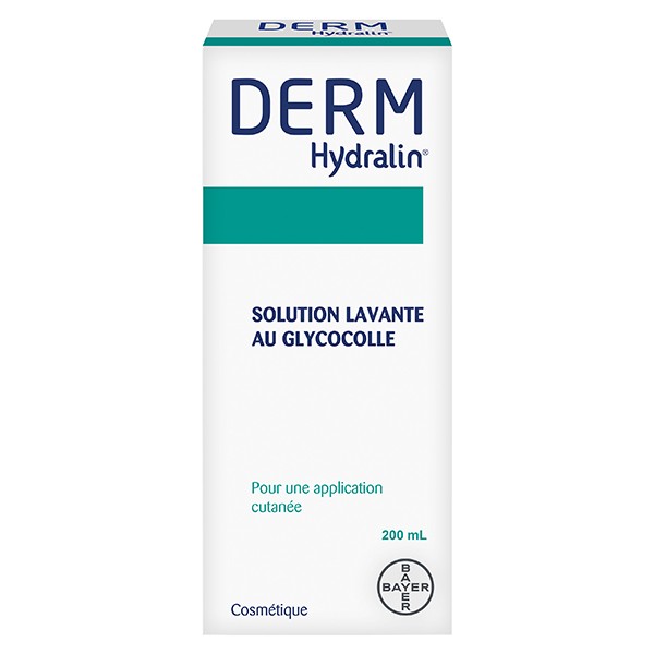 Derm Hydralin Solution Lavante au Glycocolle 200ml
