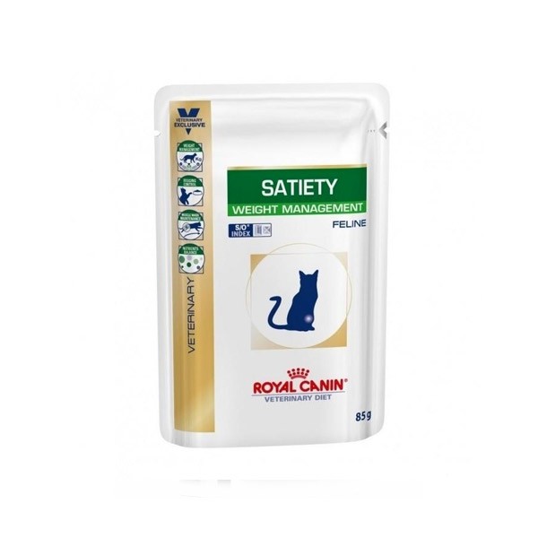 Royal Canin Veterinary Chat Satiety Weight Management 12 Sachets