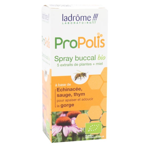 Ladrôme Propolis Spray Buccal Bio 30ml