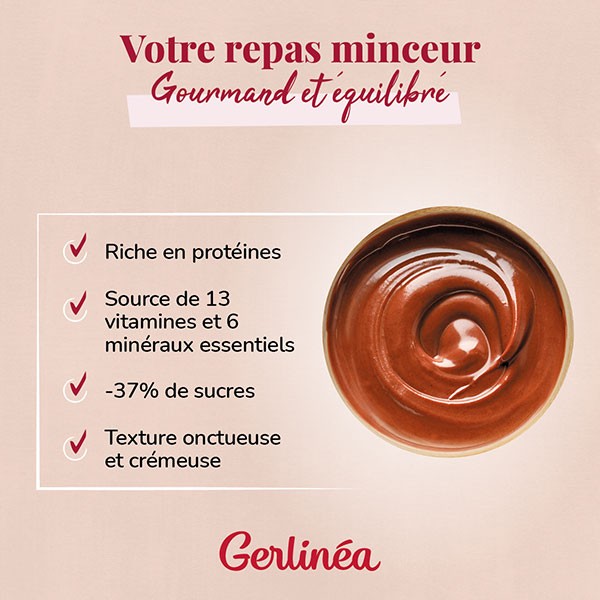4 Repas Minceur Chocolat - Gerlinéa