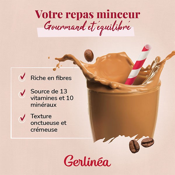 Mon Repas Gerlinéa Milk-shake Café - 150g (5x30g)