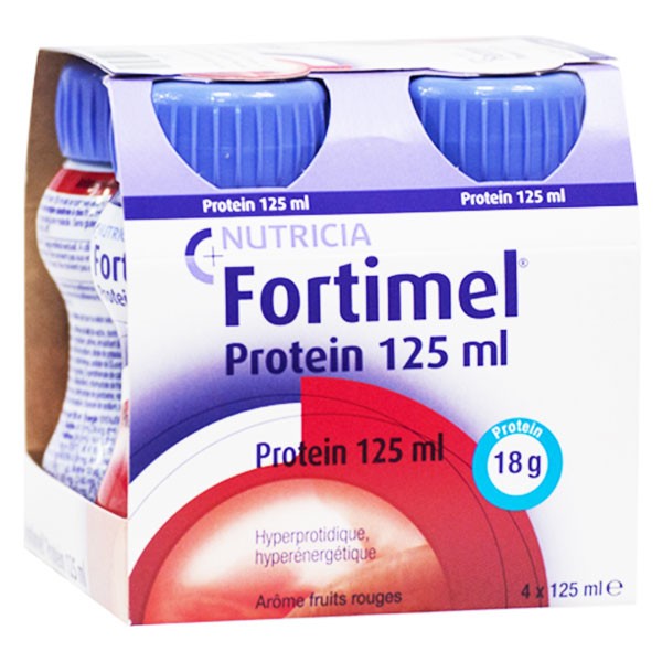Nutricia Fortimel Protein Arôme Fruits Rouges 4 x 125ml