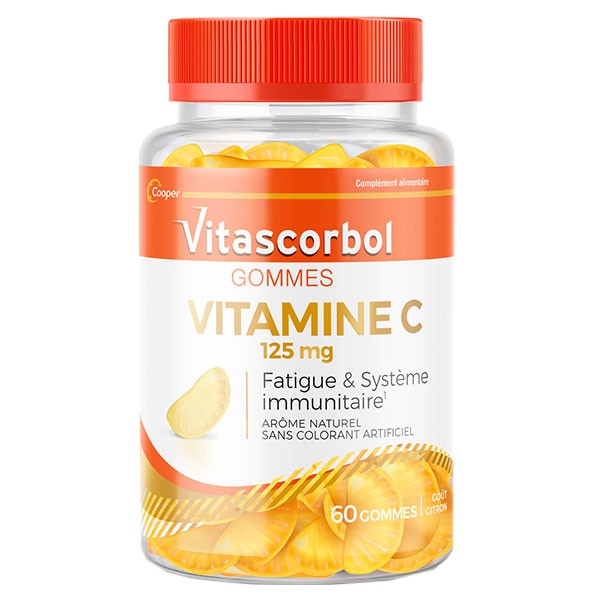 VITALITE – Gommes 10 Vitamines et Minéraux, 60 gommes