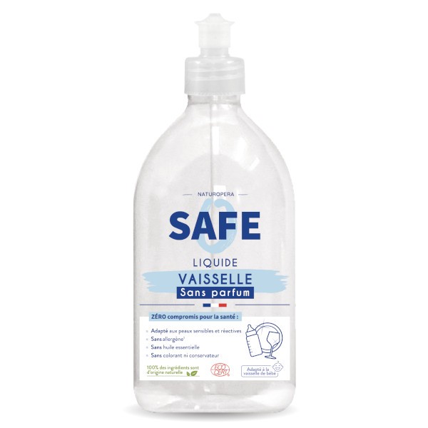 Safe Liquide Vaisselle Ultra Brillance - Sans Parfum