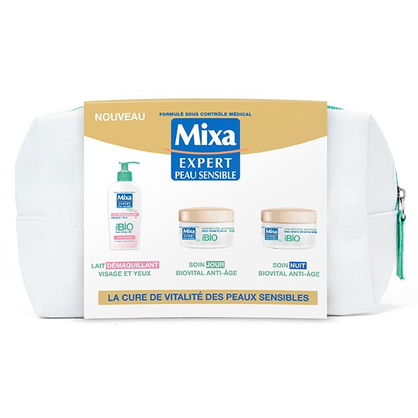 Mixa - Lait démaquillant expert peau sensible (200ml)
