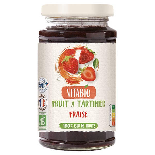 Fruit à Tartiner Fraise 290 g Vitabio