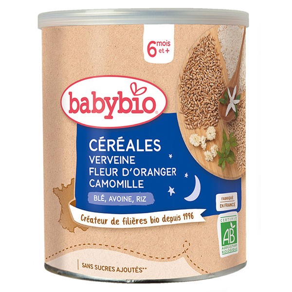 Modilac Mes Céréales du Soir Bio Dès 4 Mois Nuit Calme - 250 g