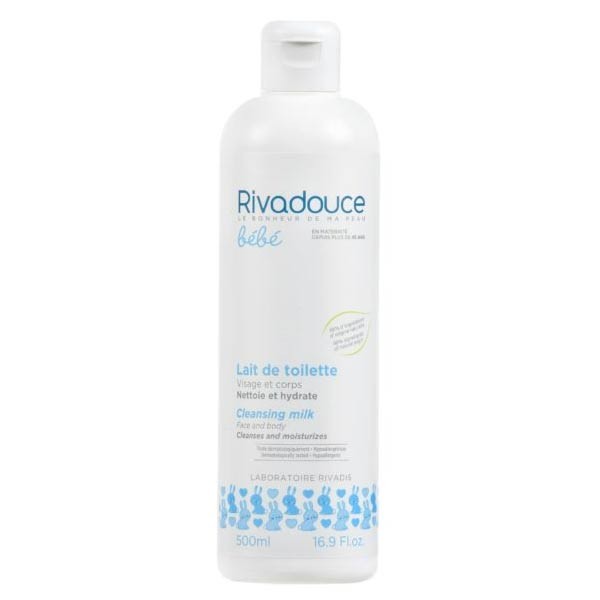 Rivadouce Bebe Lait De Toilette Bio 500ml Pas Cher