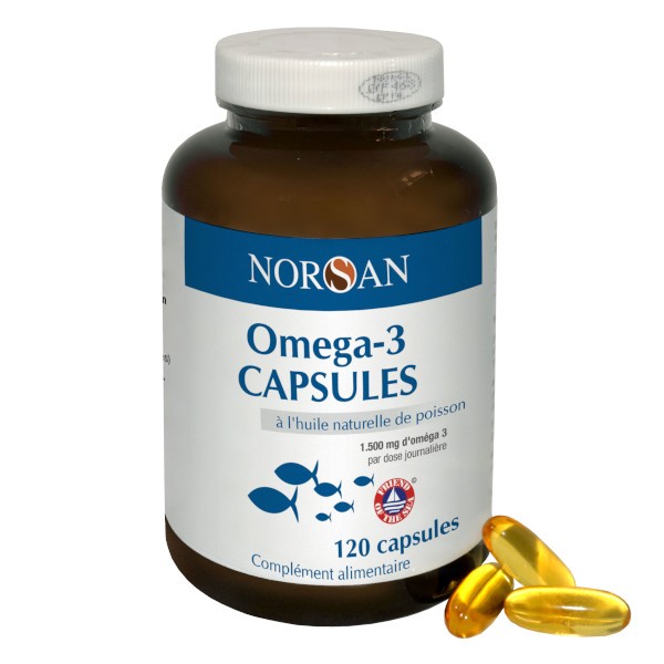 Oméga-3 végétalien  120 capsules (60 portions quotidiennes)
