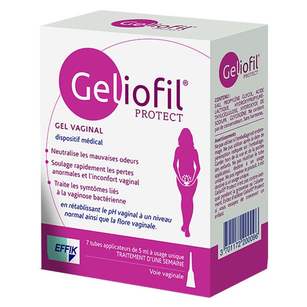 Geliofil Protect Gel Vaginal 7 tubes applicateurs | Atida | Santediscount
