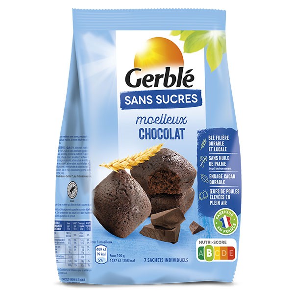 Biscuit Cacaoté Sans Gluten GERBLE