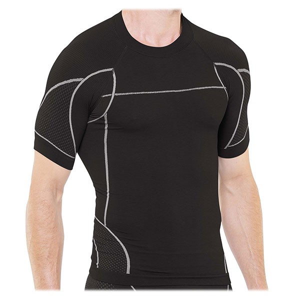 Vente événementielle - Cellutex T-shirt de Compression Running Gris & Noir  pour Homme Taille L/XL