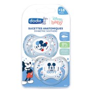 Dodie Sucette Physiologique Monsieur Madame Heureux +0m Lot de 2 