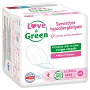 Savon surgras 0% Love & Green, Peaux sensibles à sèches, lot de 2 x500ml