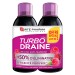 Forté Pharma TurboDraine Framboise Draineur Minceur Elimination Lot de 2 x 500ml
