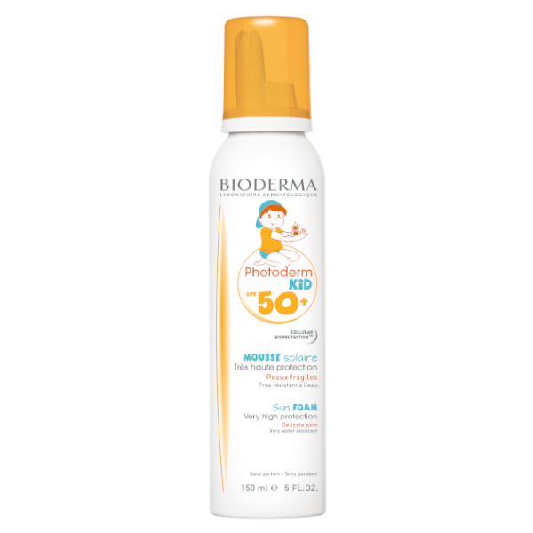 Bioderma Photoderm Kid Mousse Solaire Bébé Enfant SPF50+ 150ml