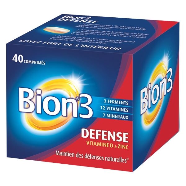 Bion 3 Défense 40 comprimés