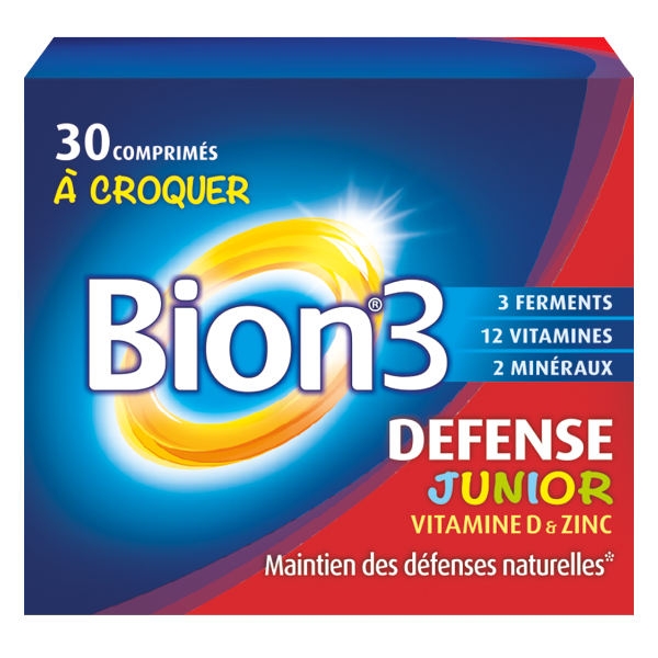 Bion 3 Défense Junior 30 comprimés à croquer