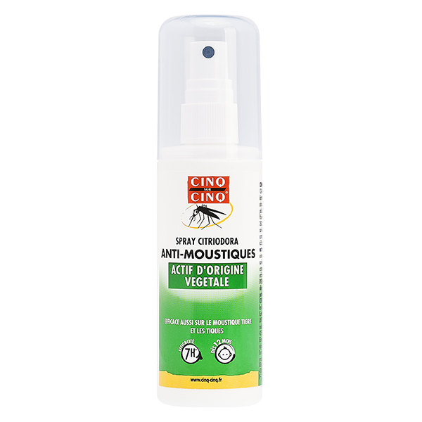 Cinq sur Cinq Spray Anti-Moustiques Citriodora 100ml