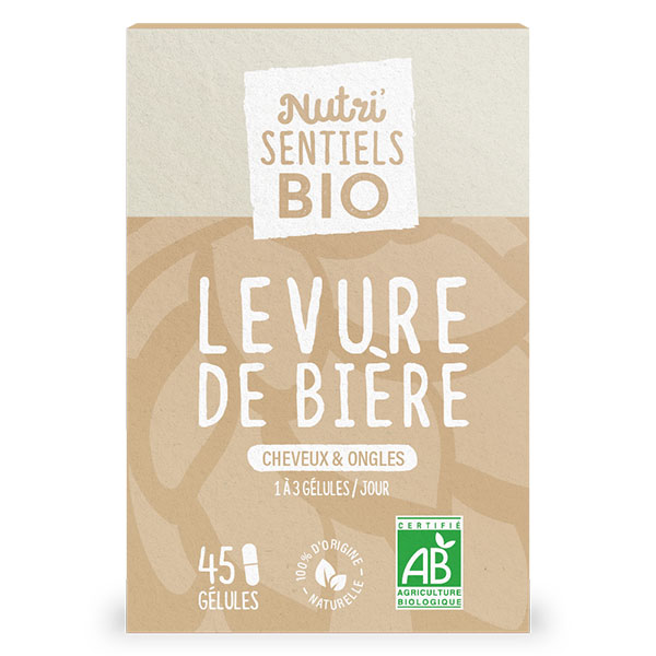 Nutrisanté Les Nutri'Sentiels Bio Levure De Bière 45 gélules