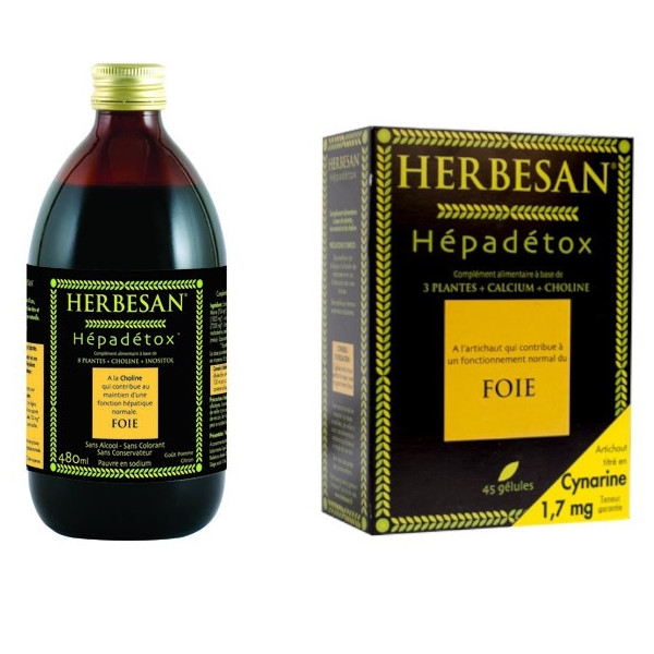 gamme herbesan hepadetox