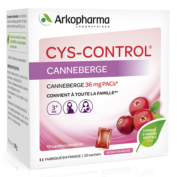 Arkopharma Cys-Control Canneberge 20 sachets