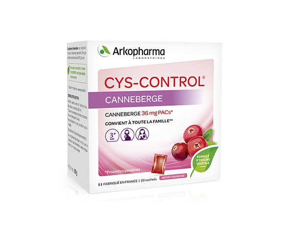 Arkopharma Cys-Control Canneberge 20 sachets