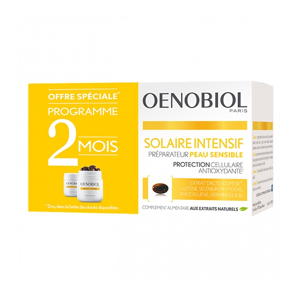 Oenobiol solaire pour peaux sensibles