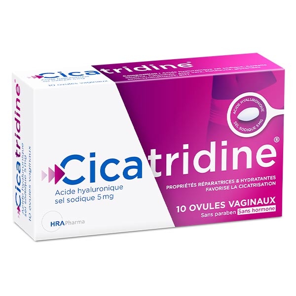 Cicatridine Acide Hyaluronique 10 ovules